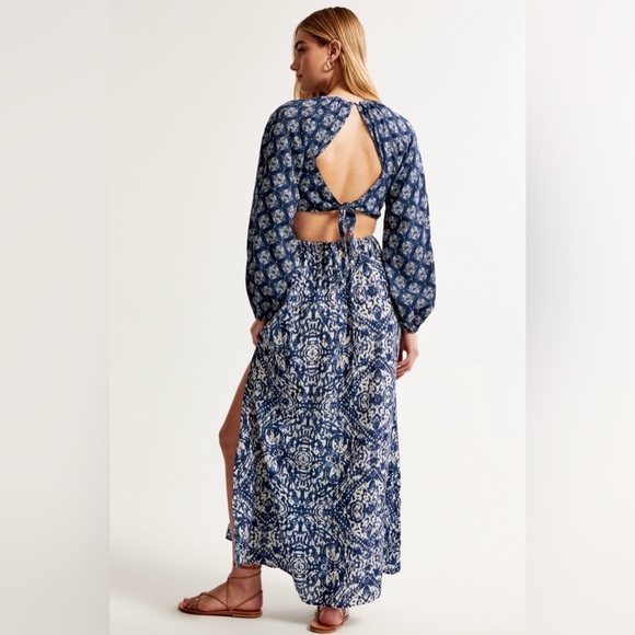 Abercrombie & Fitch Long Sleeve cut out dress - Picture 9 of 9